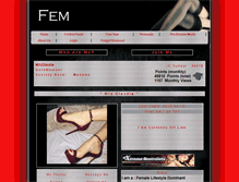 Tablet Screenshot of mrsclaudia.femdommesociety.com