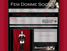 Tablet Screenshot of goddessmiki.femdommesociety.com