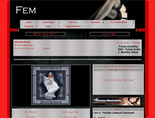 Tablet Screenshot of mistressrose.femdommesociety.com