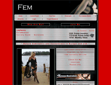 Tablet Screenshot of ladyfemina.femdommesociety.com